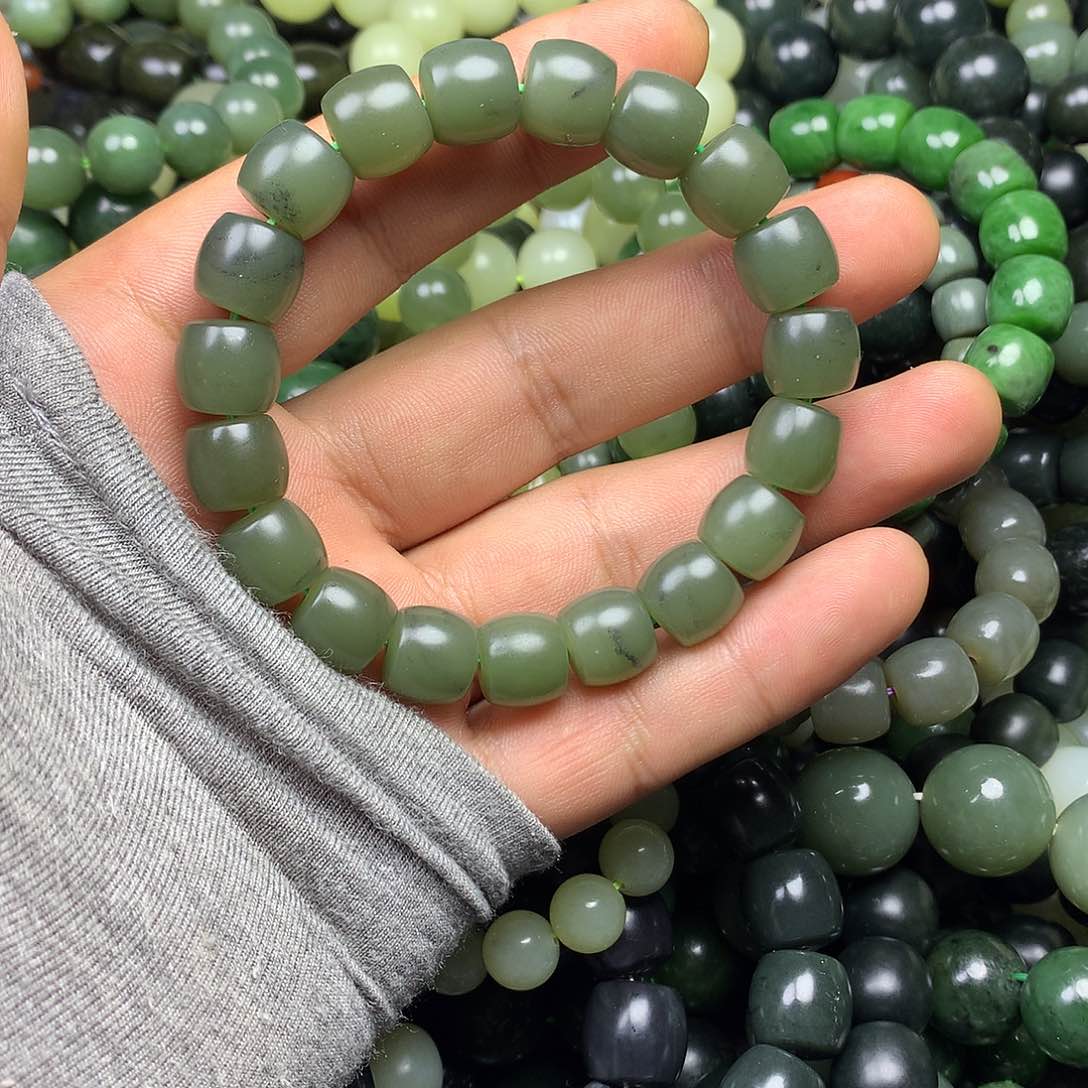 和田玉手链未镶嵌