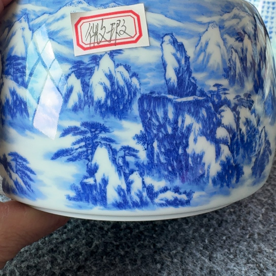 独***影现代景德镇陶瓷手绘茶具