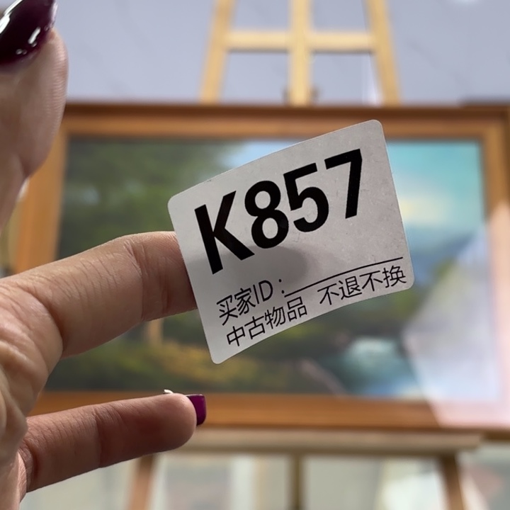 一***水版画857框画手绘不退换