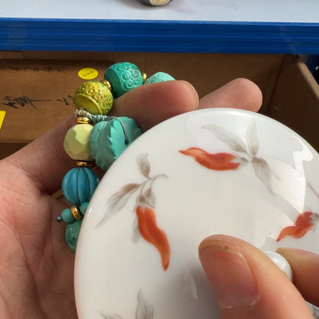 紫砂茶碗现代工艺美术瓷器