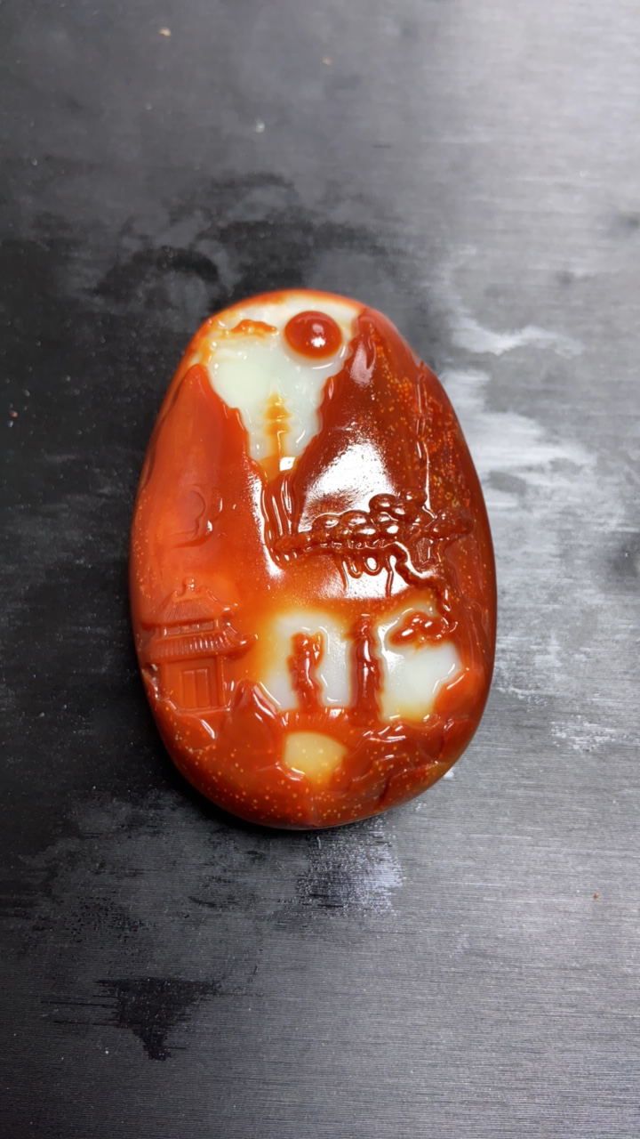 和田玉吊坠未镶嵌0575