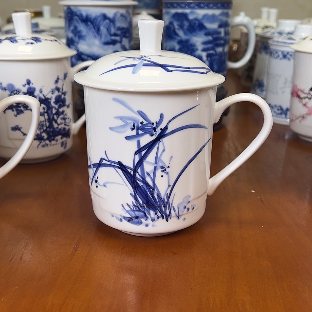 景德镇陶瓷高温办公杯