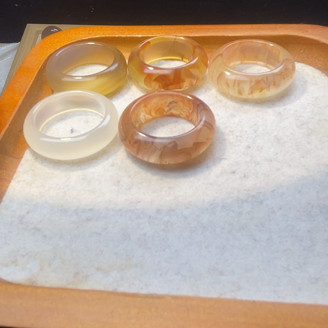 明***玩玛瑙/玉髓合金戒指A16港20/24/25不退换福利送二