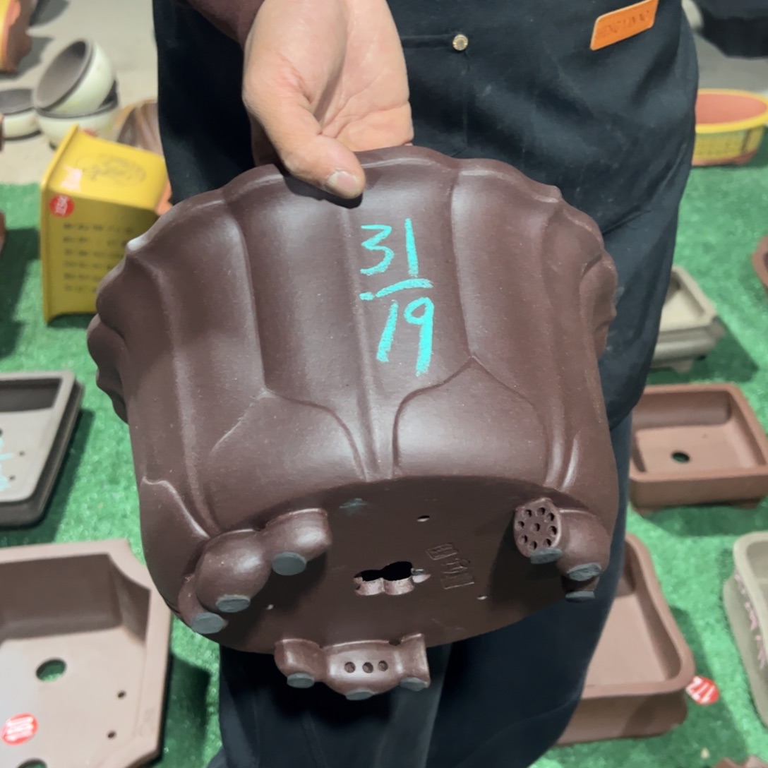 紫砂花盆紫砂花盆