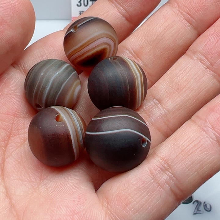 玛瑙/玉髓圆珠未镶嵌