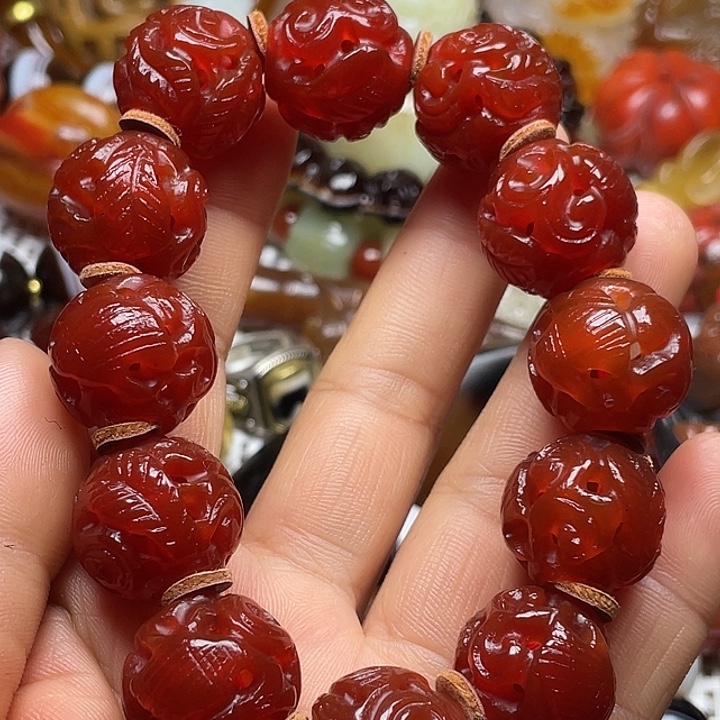 玛瑙/玉髓未镶嵌颈饰