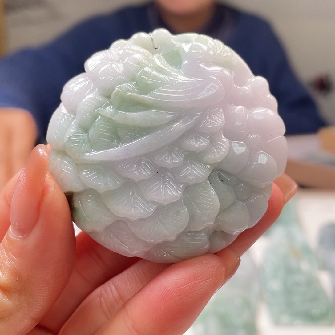 翡翠吊坠(不含链)未镶嵌