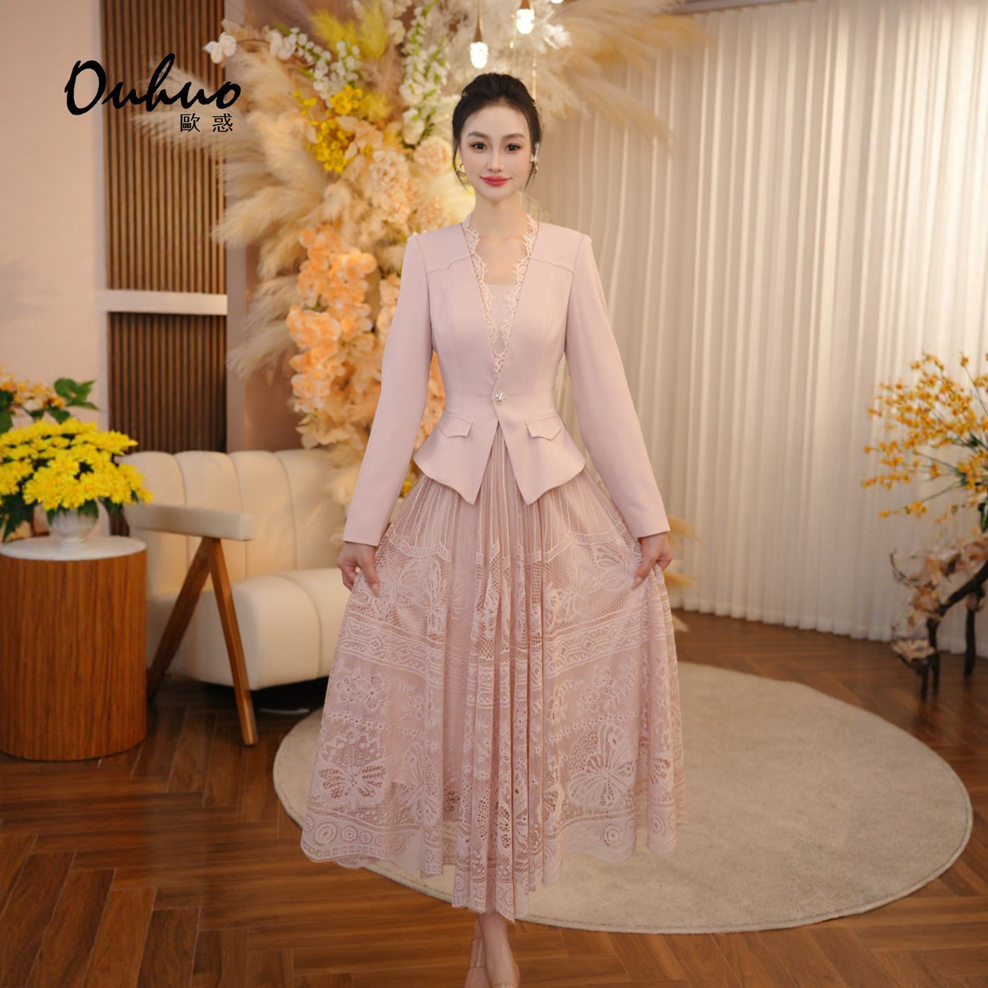 现货【沐涵定制】2025年秋季新款连衣裙OHDRI09081