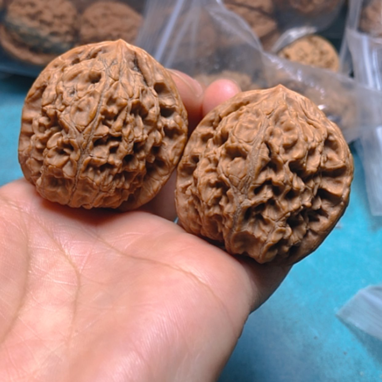 【闪购商品】核桃手串/手链38水龙纹有修
