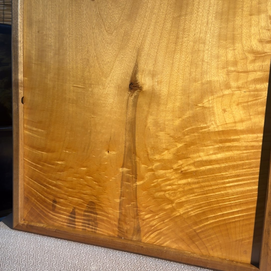 阿***弟楠木金丝楠木茶盘