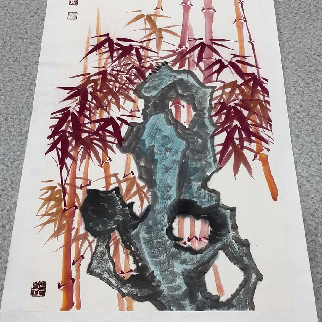 国画2平尺国画作品