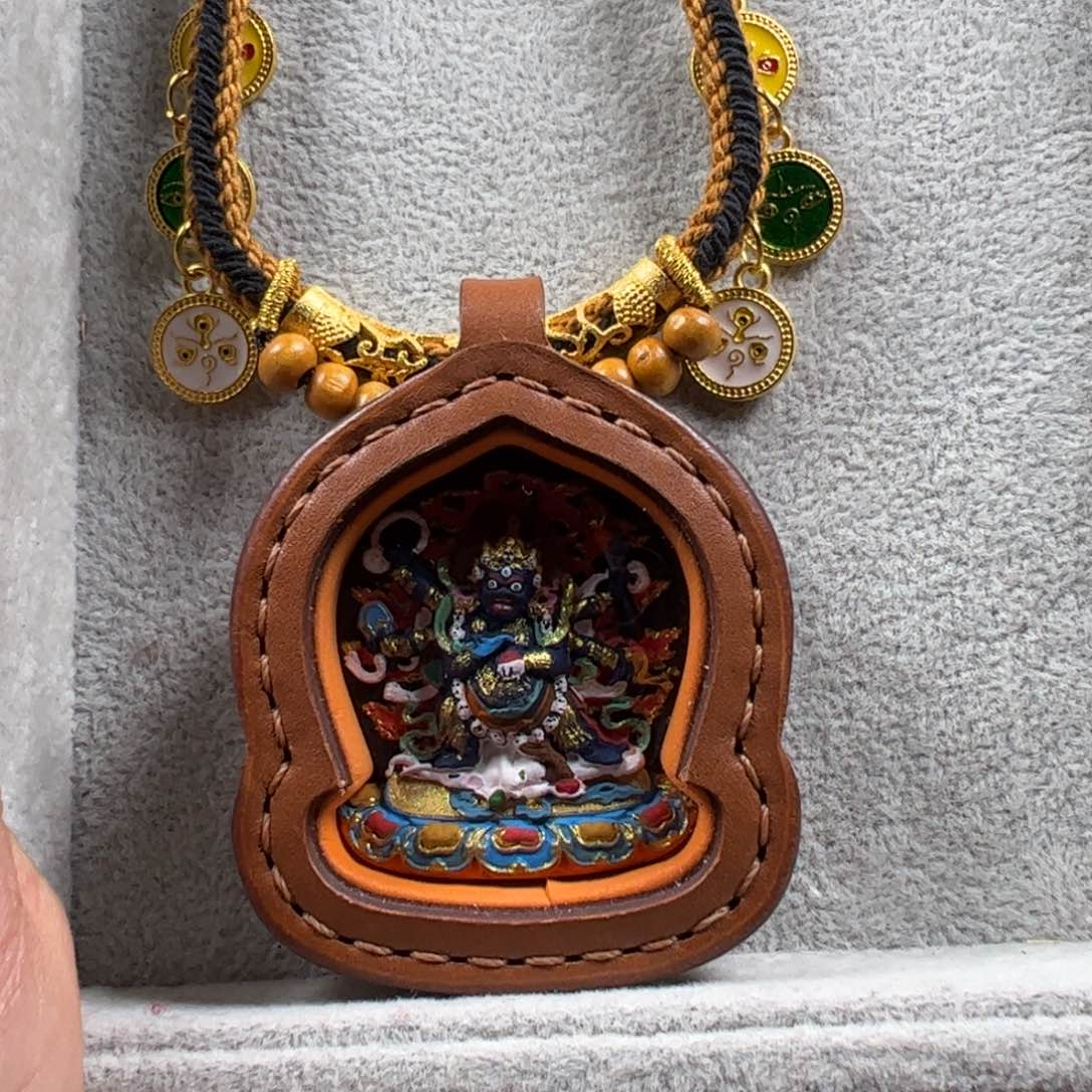 吊坠逐*六臂大黑天定制图