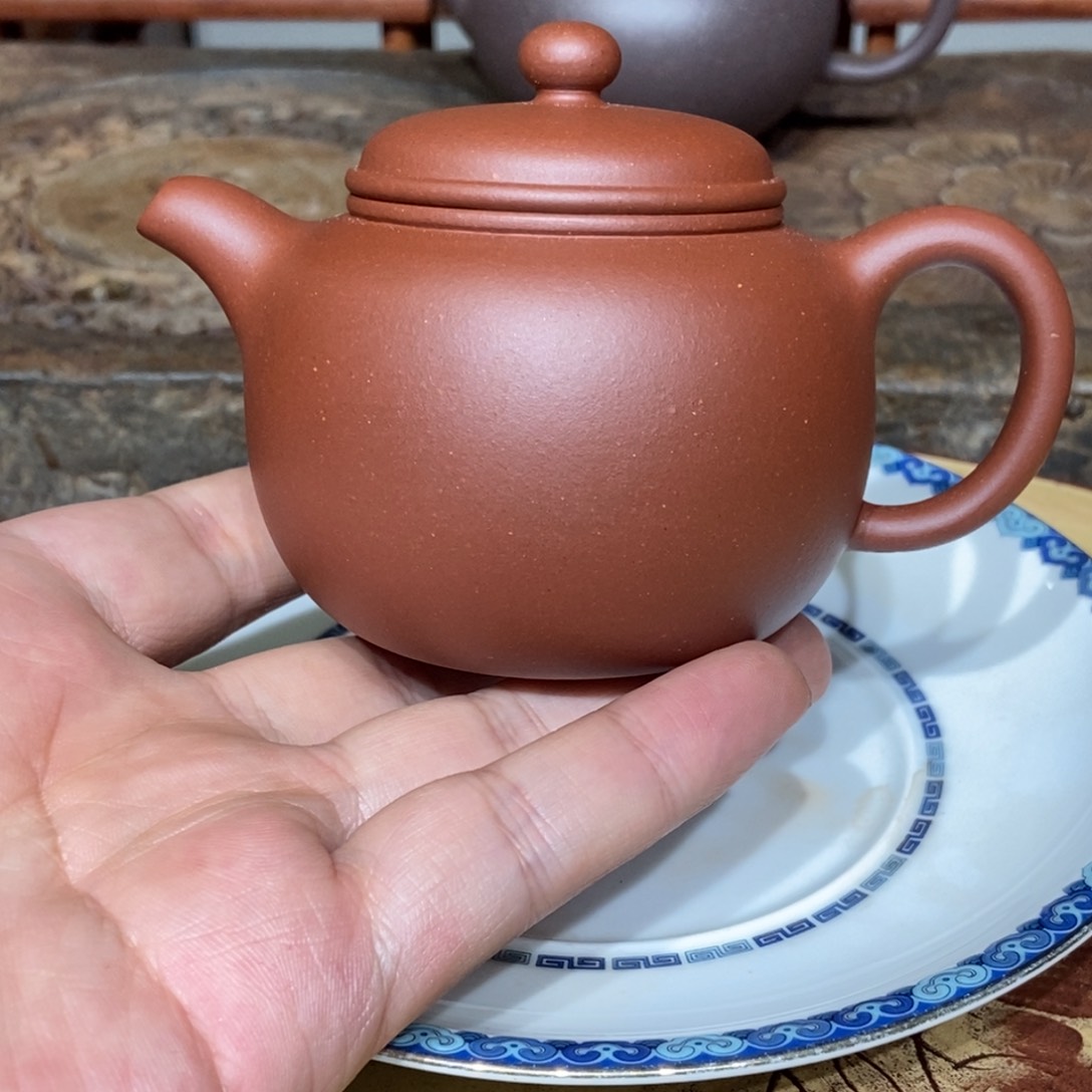 茶壶紫砂底槽清全手160