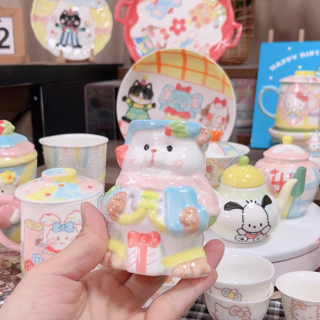 可爱陶瓷高温手作