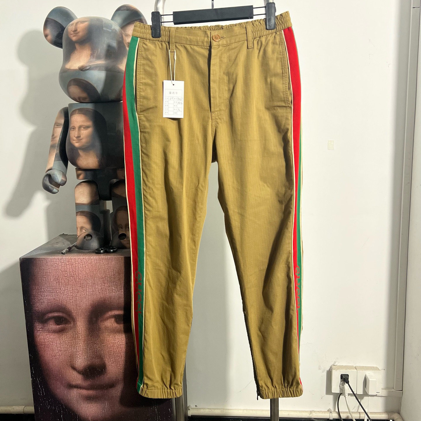 99新 GUCCI/古驰 侧边logo裤长 AA2507尺码：44 裤长100 腰围38