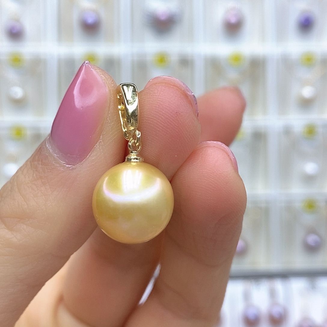 未镶嵌淡水珍珠吊坠(赠链)