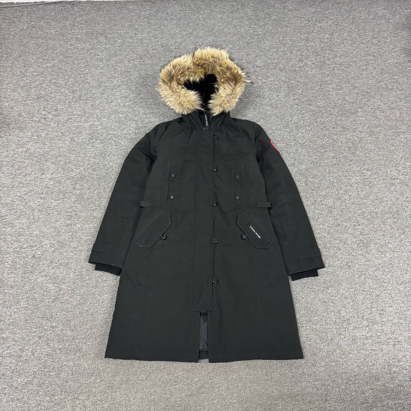 99新 AMIPARIS 加拿大鹅 长款羽绒服s码