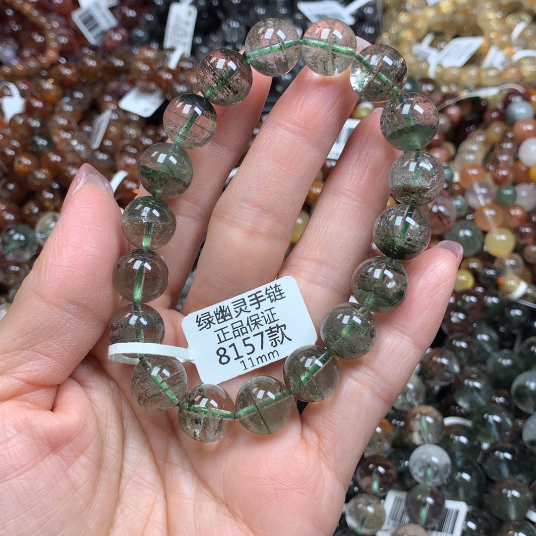 水晶手链未镶嵌天然