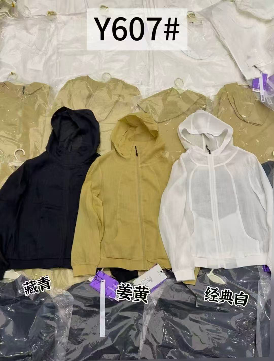 27806欧货高货极简超薄苎麻连帽防晒衫Y-607衣长60