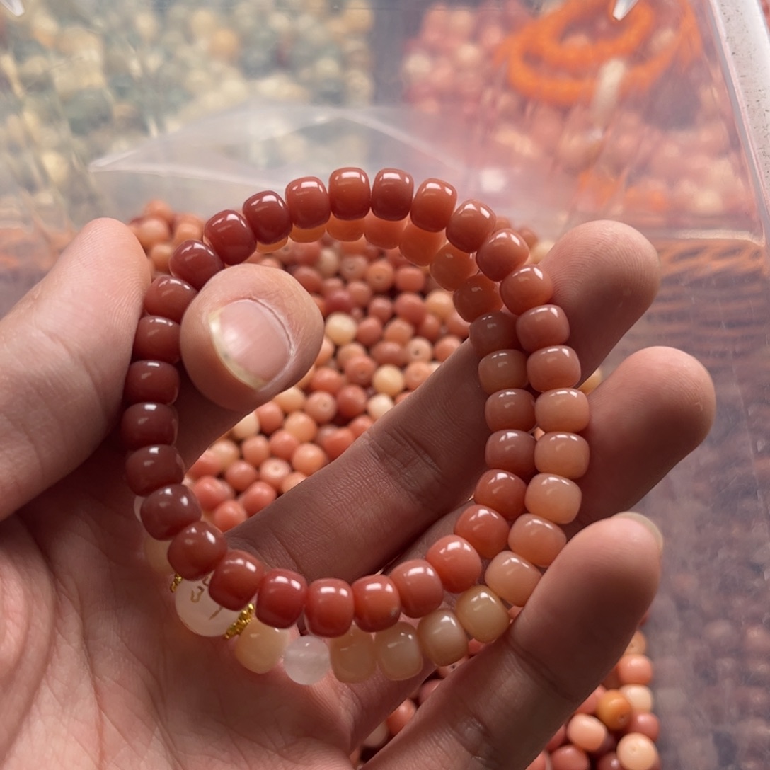 【闪购商品】白玉菩提吊坠奈c8/120颗锅底