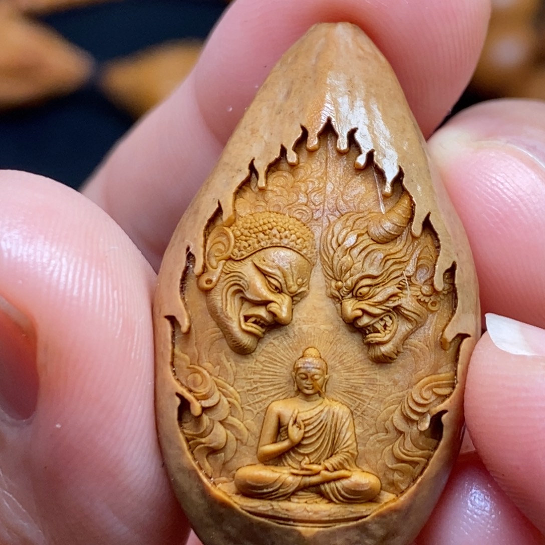 吊坠猴头核桃橄榄猴头