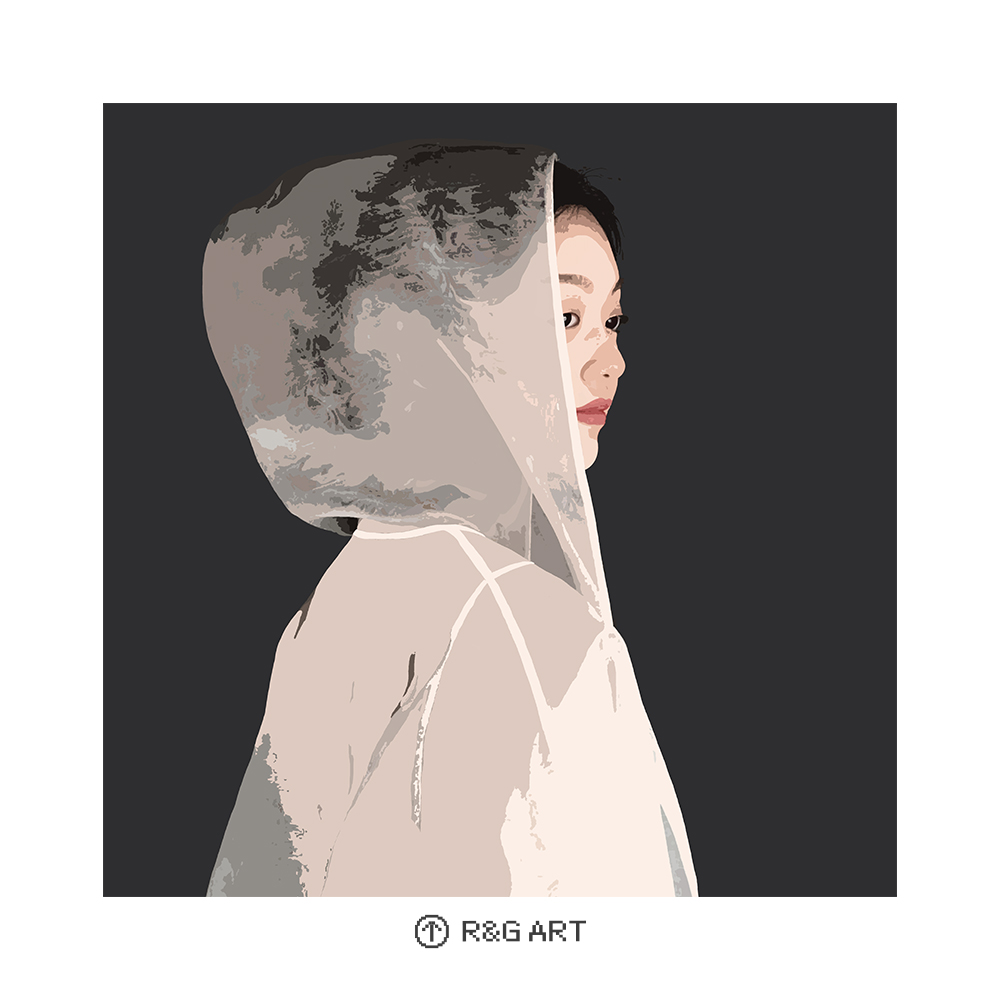 蹬红走绿｜方士标 艺术家限量丝网版画/原作 轻奢抽象人物绘画作品
