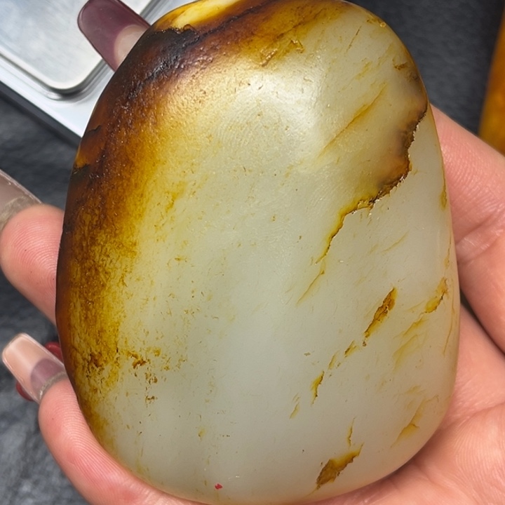 和田玉项链未镶嵌江*