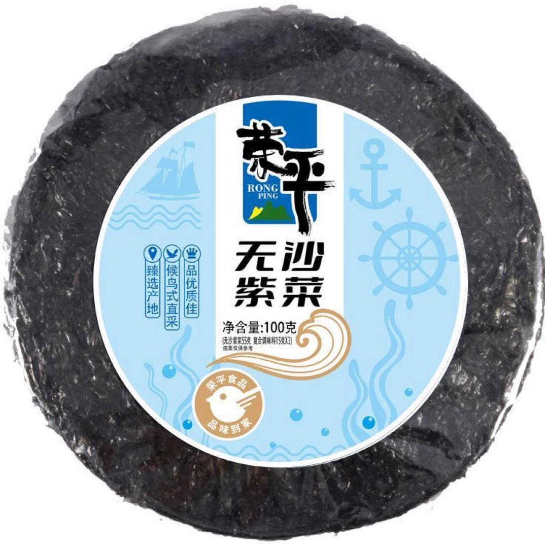 荣平无沙紫菜100克