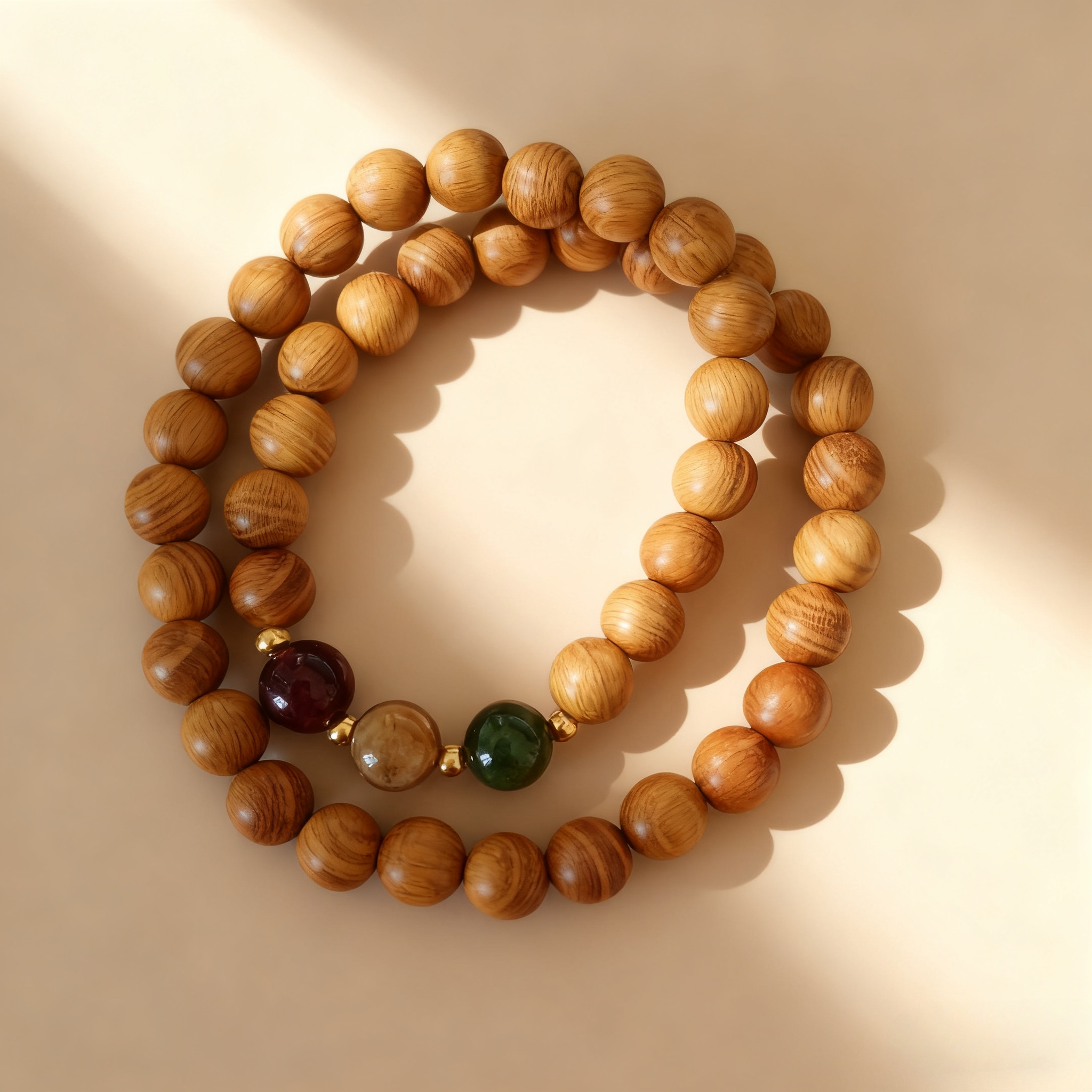 黄檀8mm双圈款 精品手串 无礼盒-S 1649