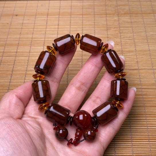 玛瑙/玉髓手链未镶嵌