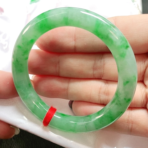 未镶嵌手镯翡翠圆条2871