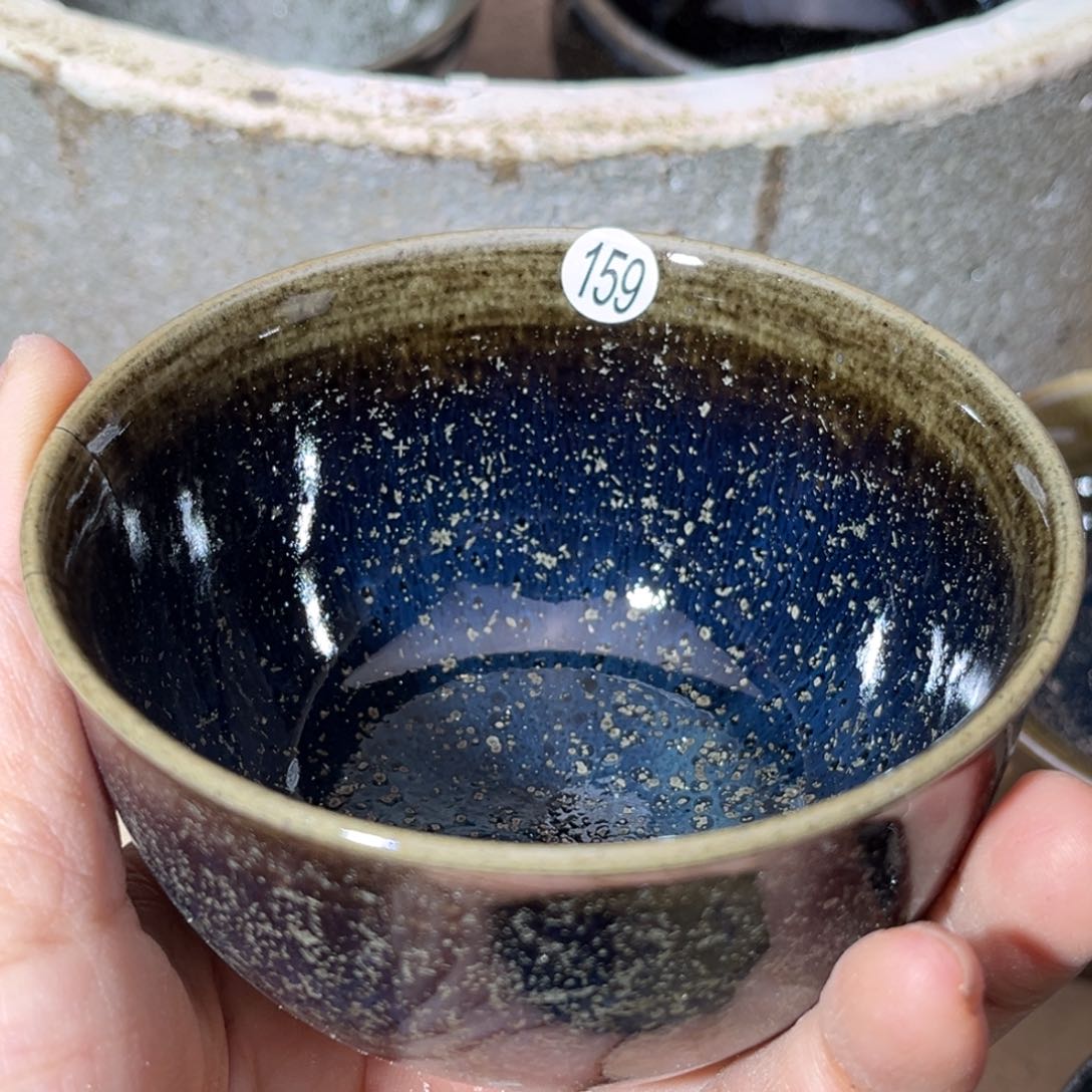 茶盏义兴龙窑坚持真柴烧微瑕