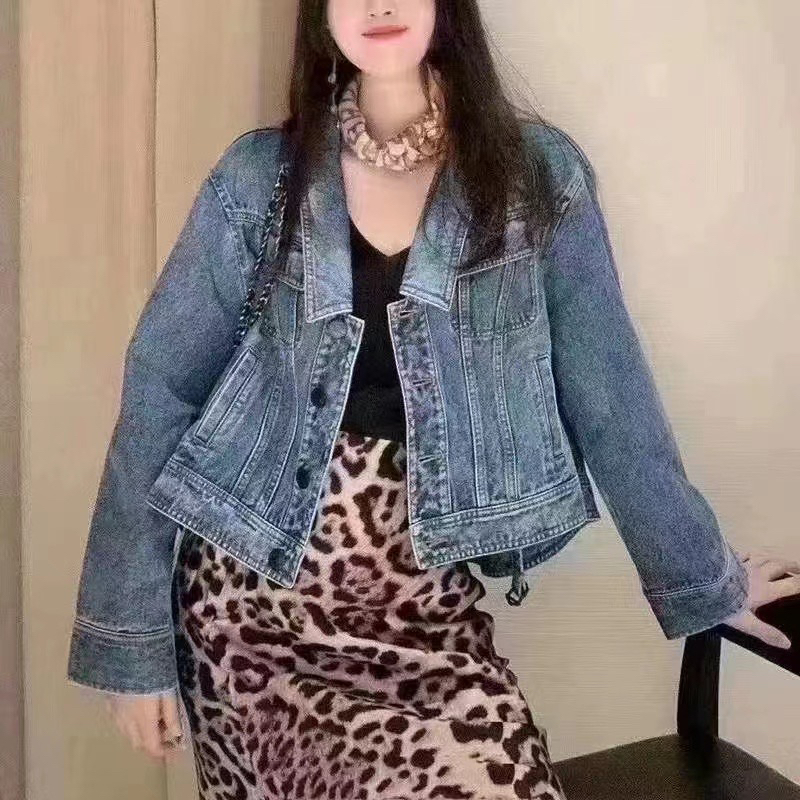 No退换 5400502 短款造型百搭牛仔外套