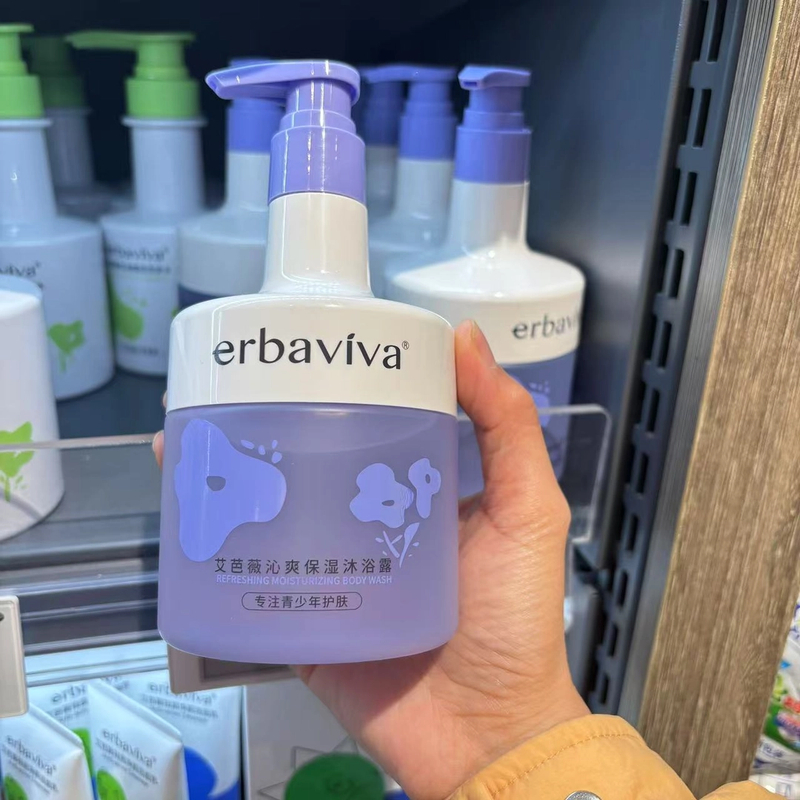 （本地超市超火正品超市保湿留香青少年沐浴露