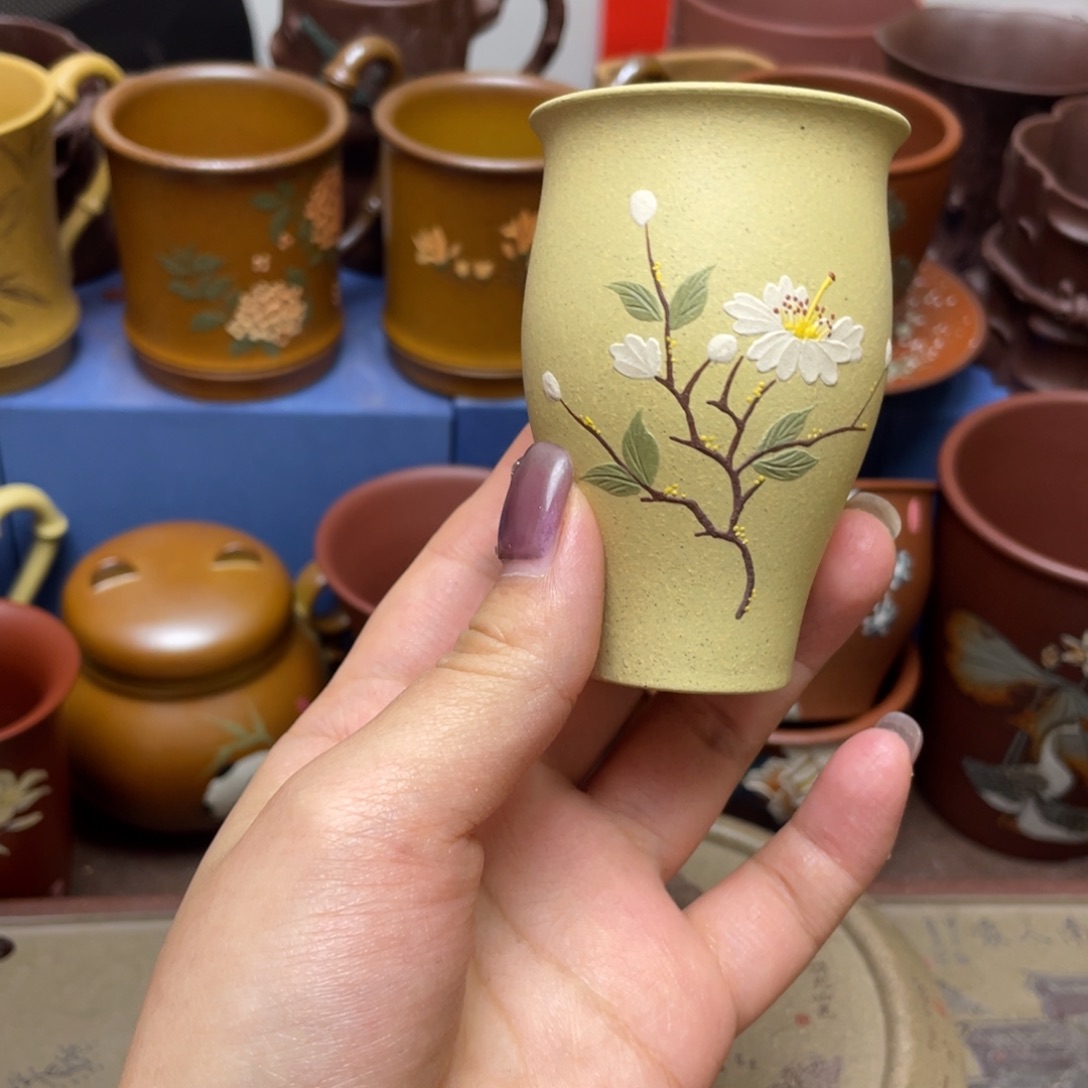 紫砂茶杯紫砂主人杯