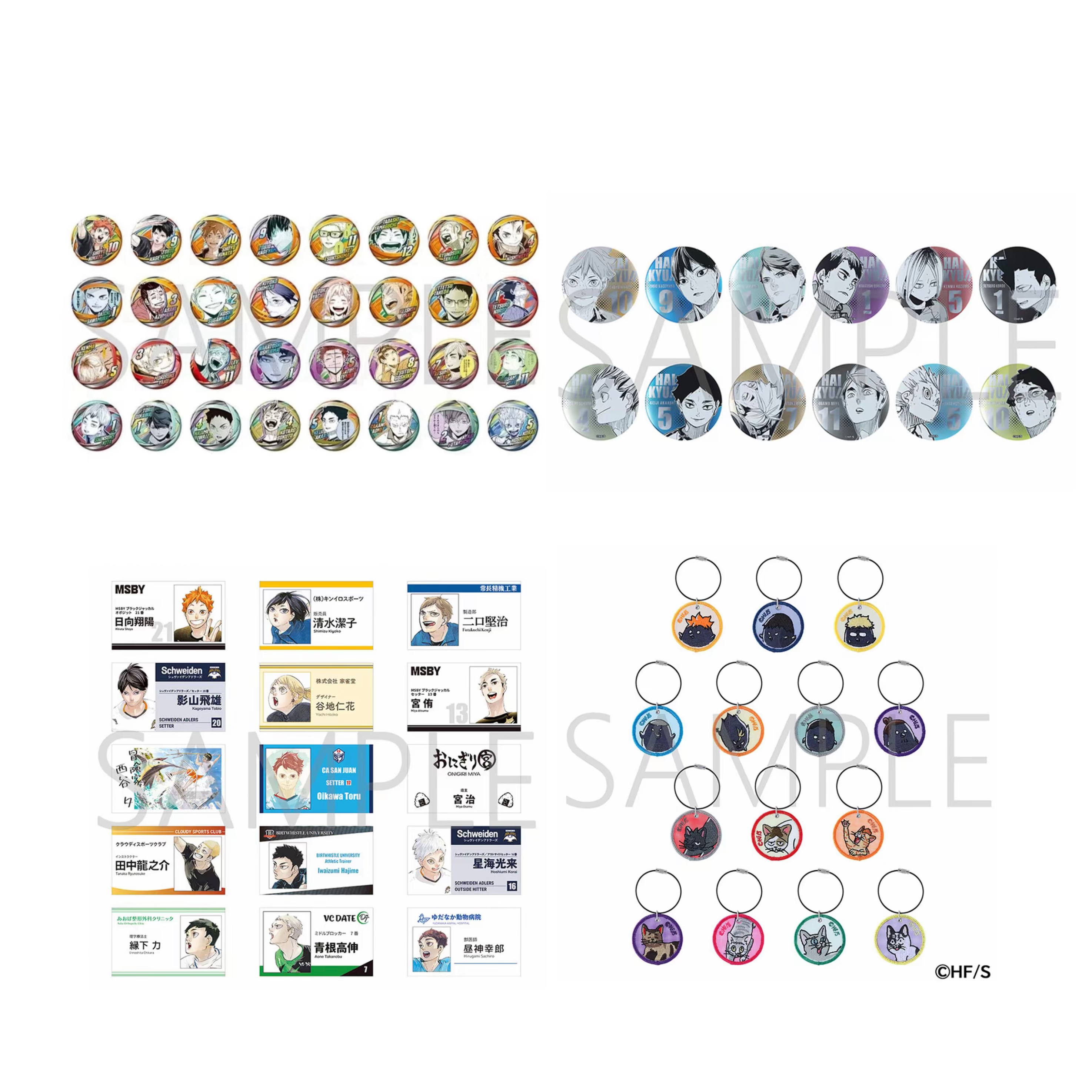 （日谷）排球少年 粉丝节fanpark展系列（盲盒代拆）