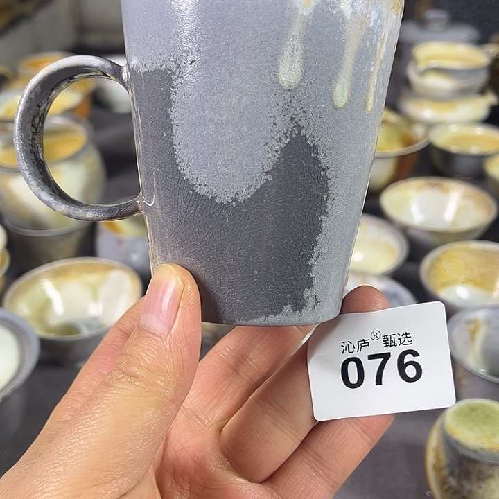 沁庐柴窑古法柴烧全手工茶具