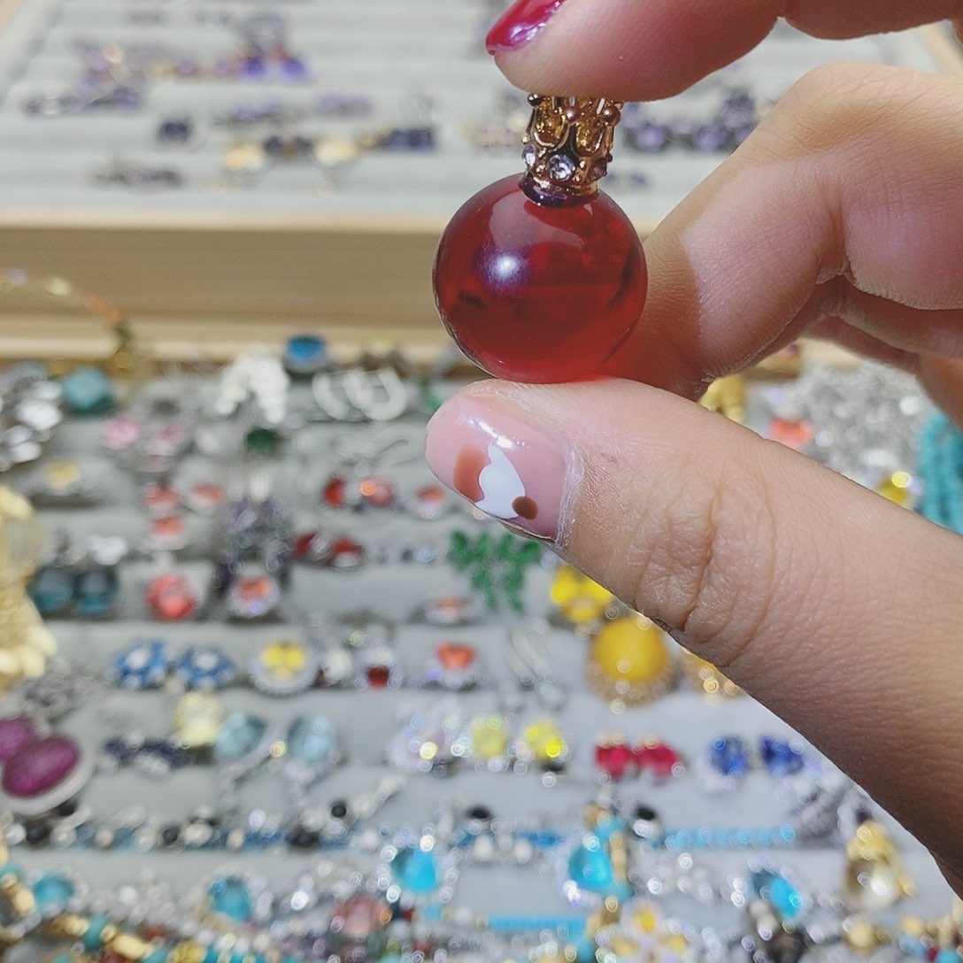 【闪购商品】托帕石耳饰银S925镶嵌