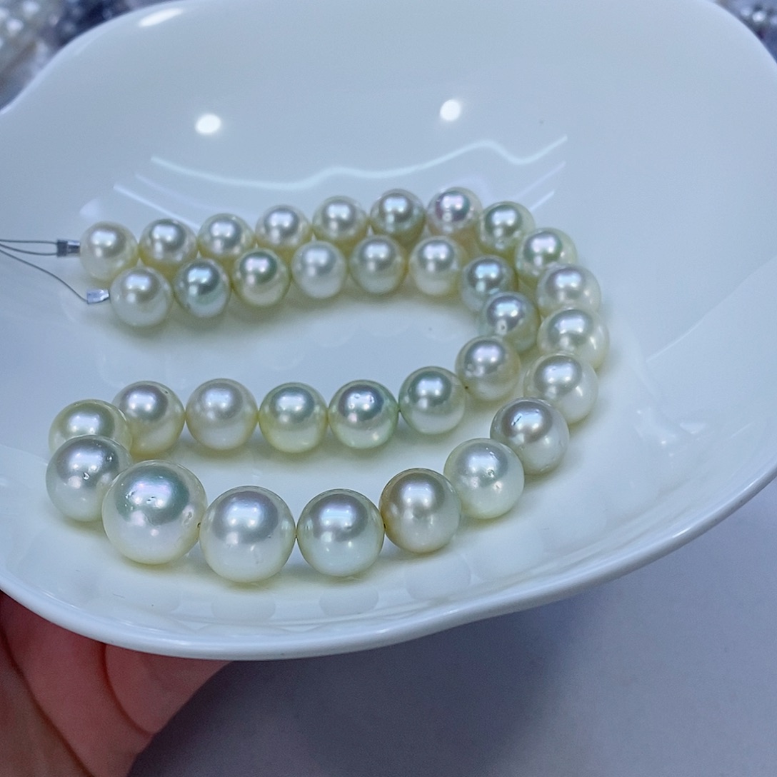 海水珍珠颈饰银S925镶嵌