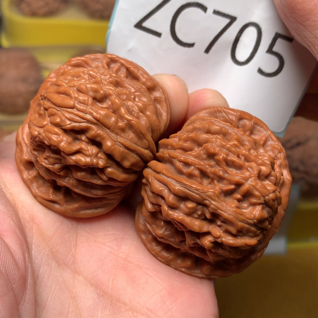 文玩核桃把件汉高楼44