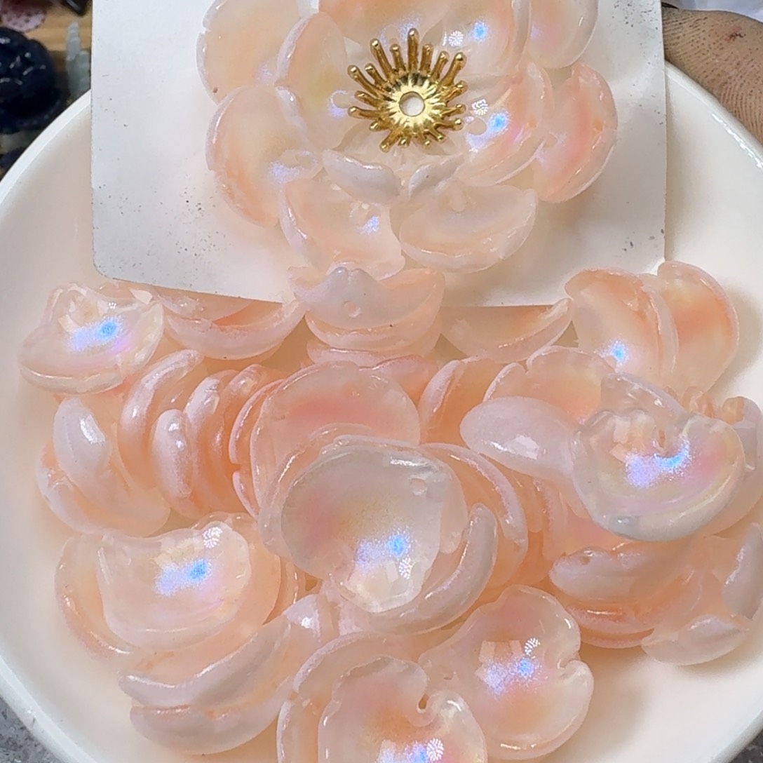 玻璃145号 勺药花