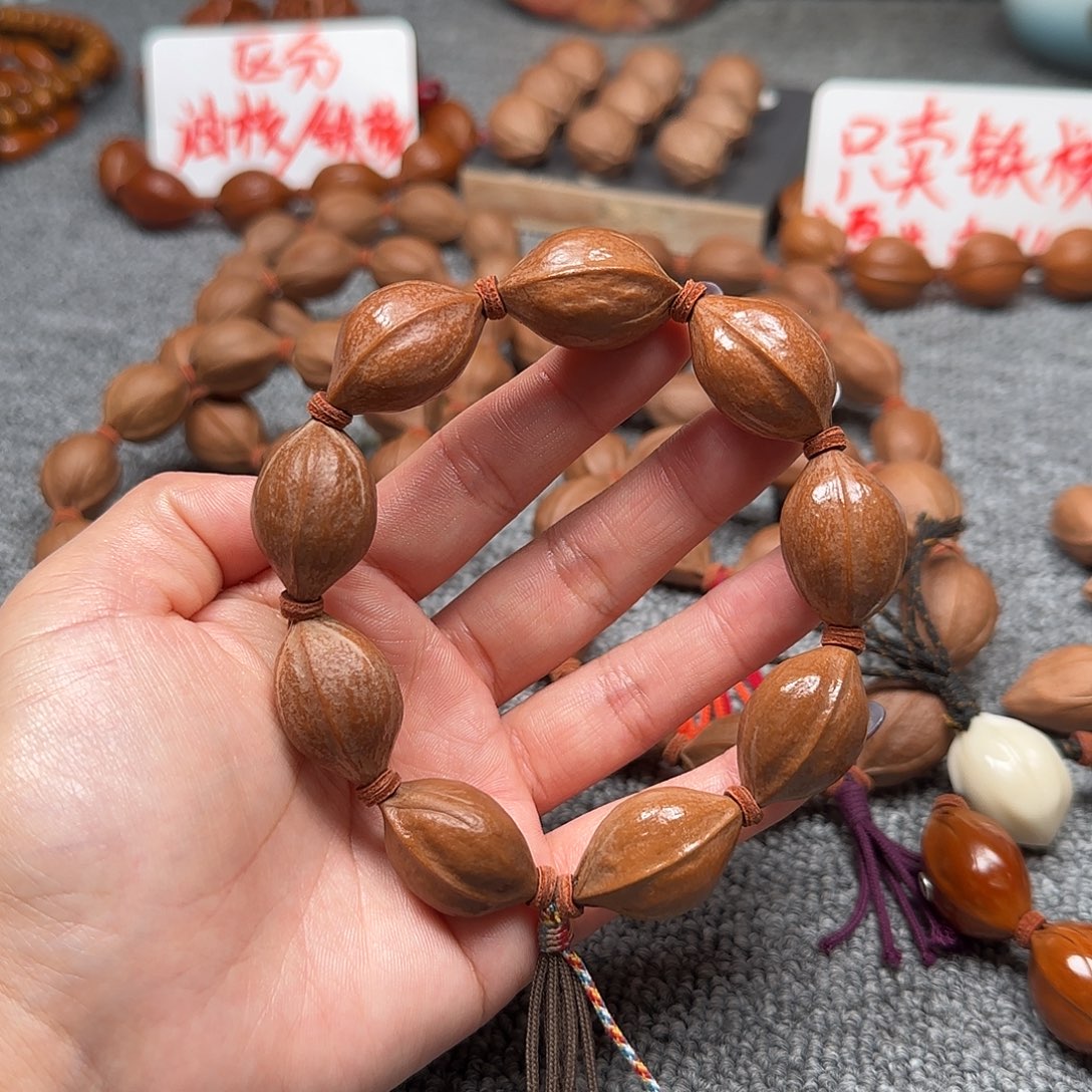 橄榄核手串/手链18*29原生态 铁核