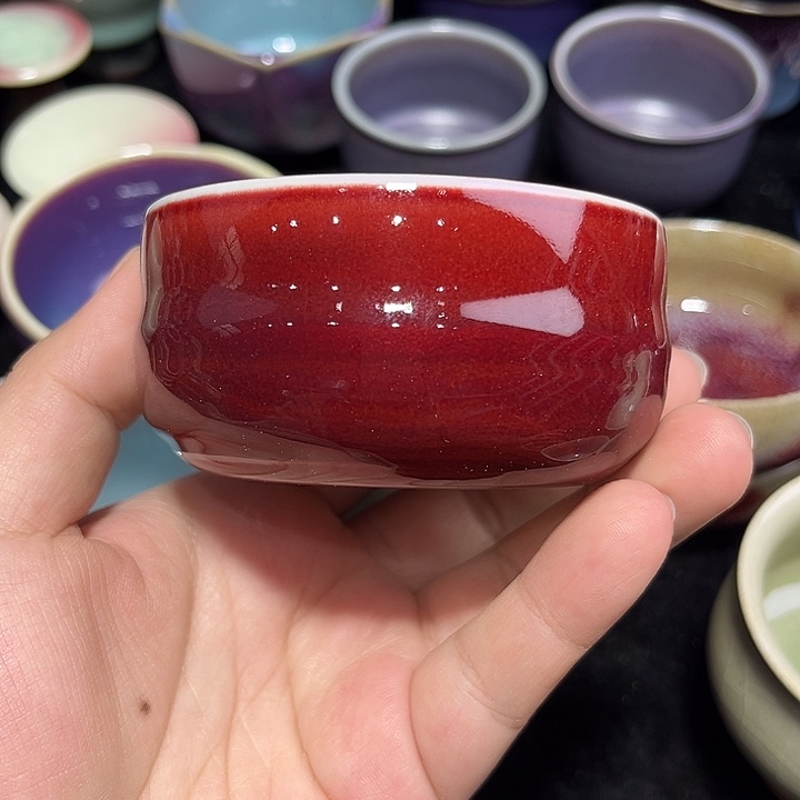 摆件陶钧窑茶器钧窑茶器