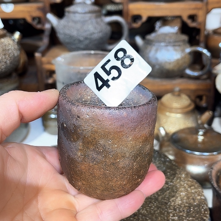 杯高温柴烧陶泥主人杯