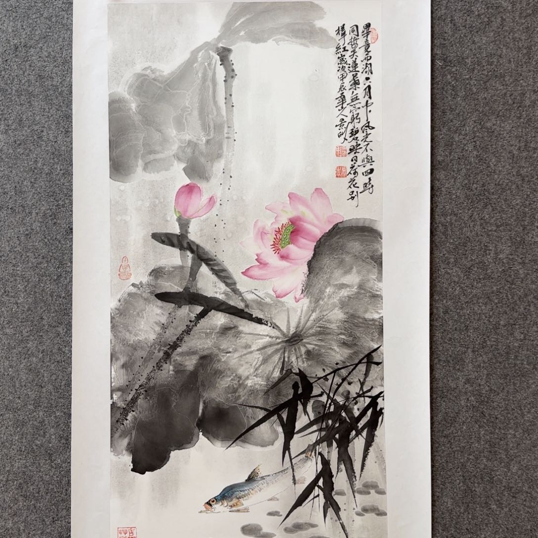 国画zz梁景欣老师手绘作品