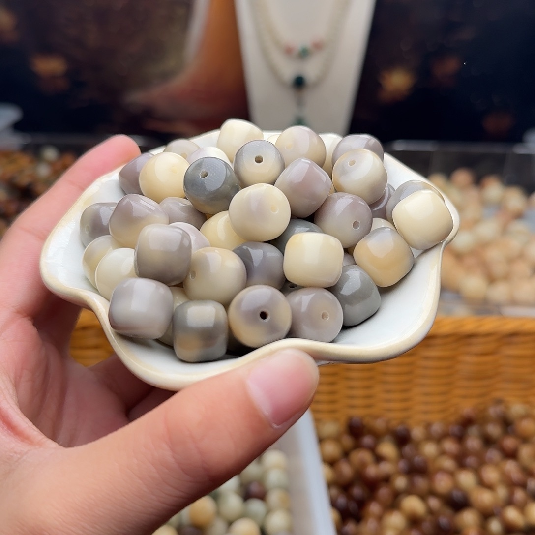 菩提根/象牙果吊坠20颗柏林14干磨汉堡