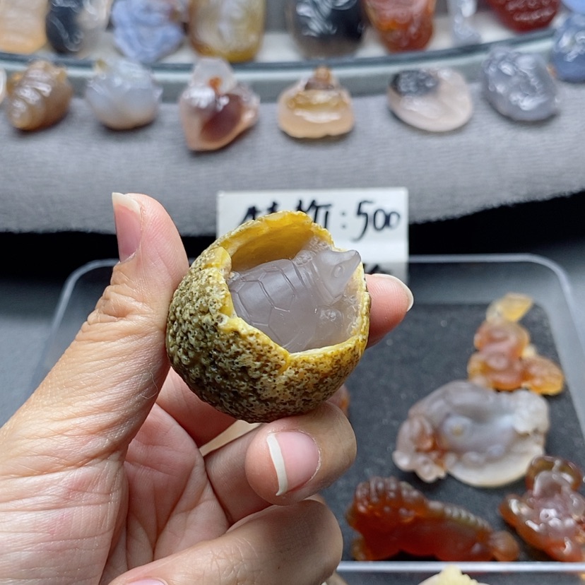 【闪购商品】未镶嵌吊坠定制玛瑙