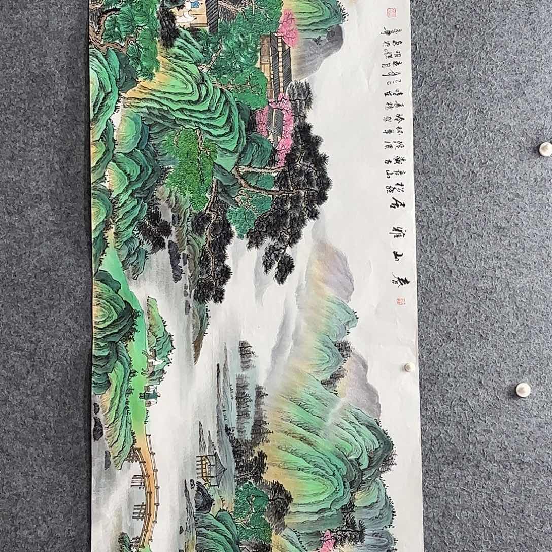 国画国画作品多次入选国内外