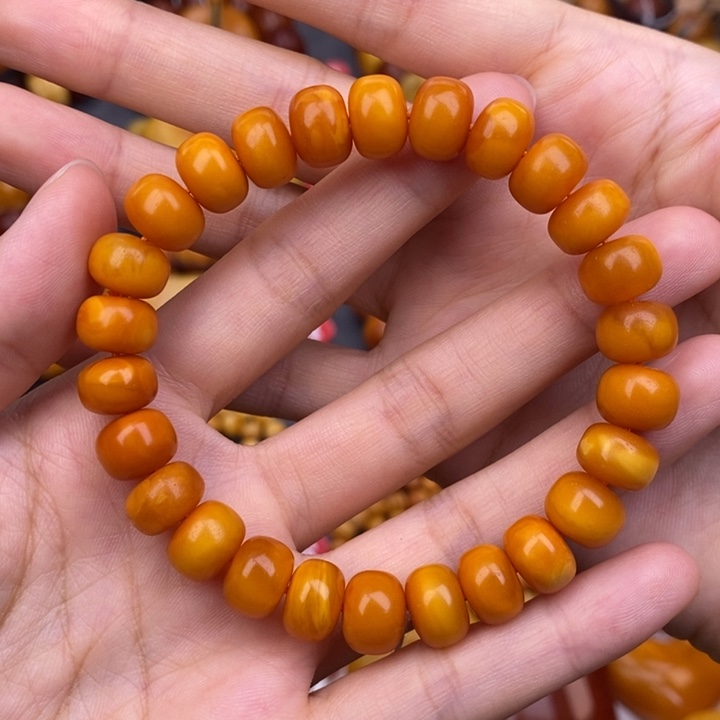 琥珀未镶嵌裸石蜜蜡M