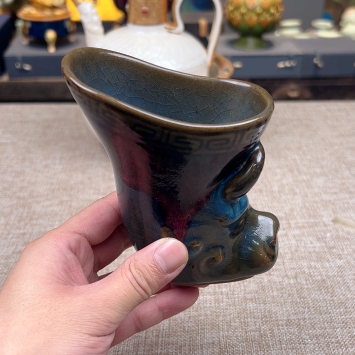 摆件瓷器正能量的